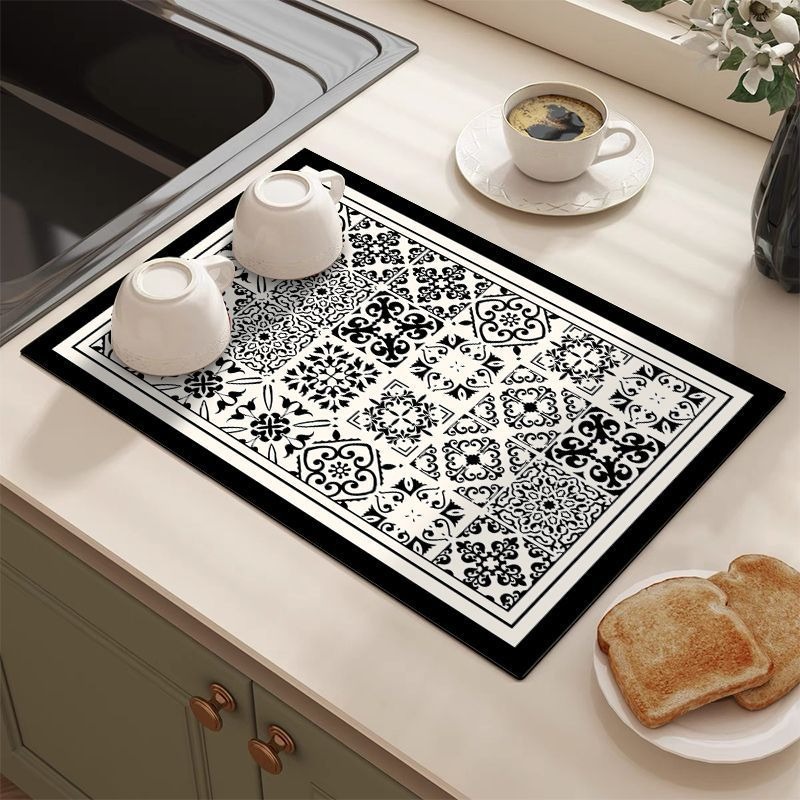 Bar Mat Rubber - Впитывающий коврик для слива в стиле