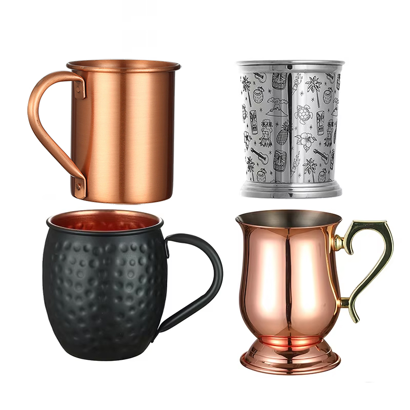 Mule Copper Mug - Мюли из нержавеющей стали с медным
