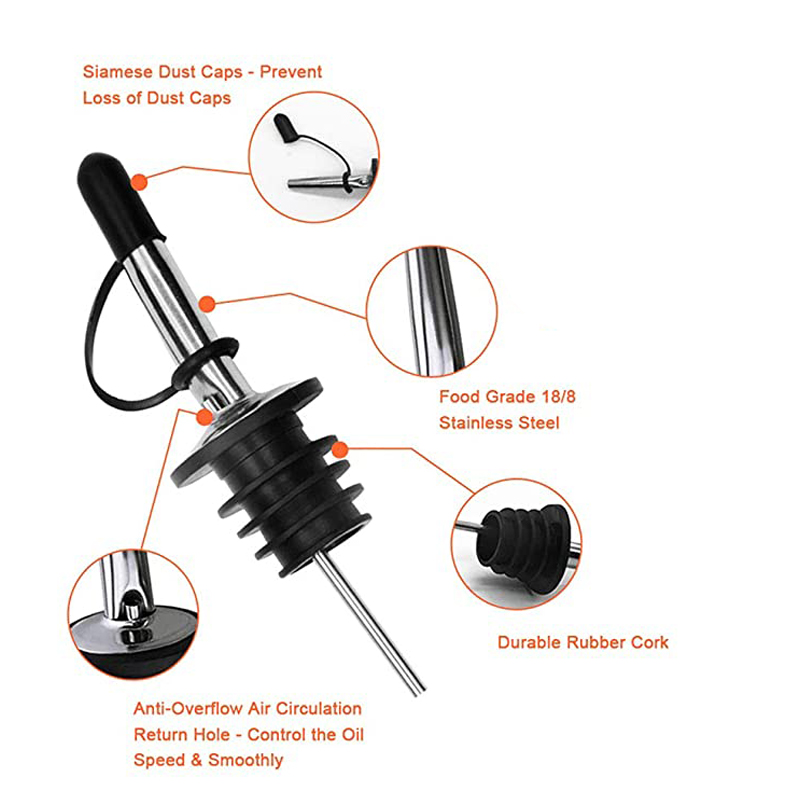 Скоростные носики из нержавеющ – обзор и цена Speed Pourer Cap