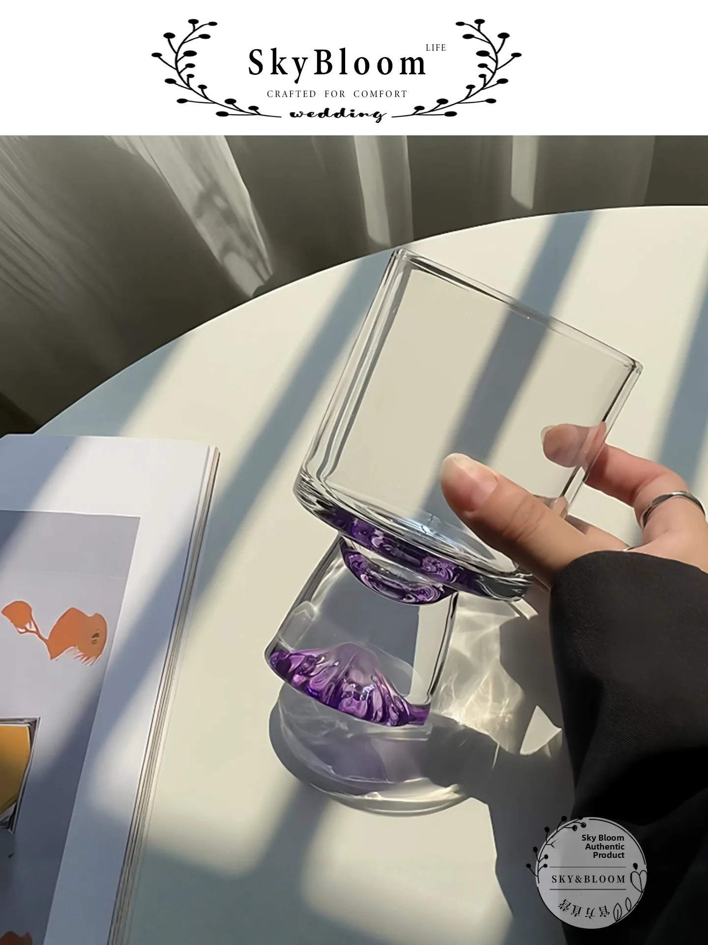 Роскошные бокалы SkyBloom для  – обзор и цена Highball Glass Set